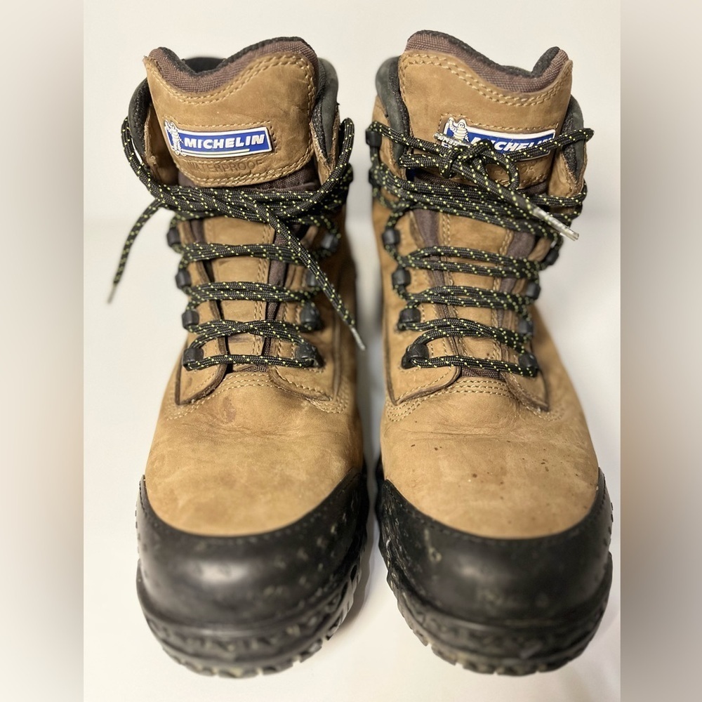 Michelin® MEN'S  WATERPROOF BOOTS PILOT EXALTO 9.5 Med BROWN 23396L XPX861